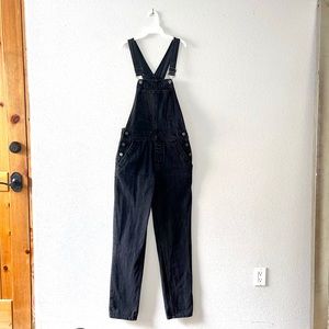 Stone washed overalls